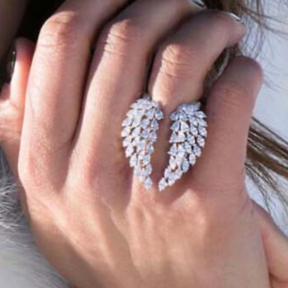 New Sterling silver Luxury Adjustable Ring - Picture 2 of 5